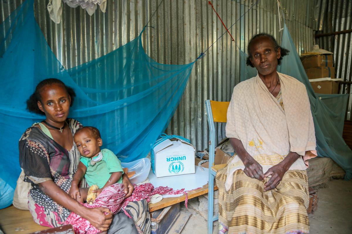 L'acheminement de médicaments et de vivres n'est toujours pas possible au Tigré. ©UNHCR/Olga Sarrado Mur