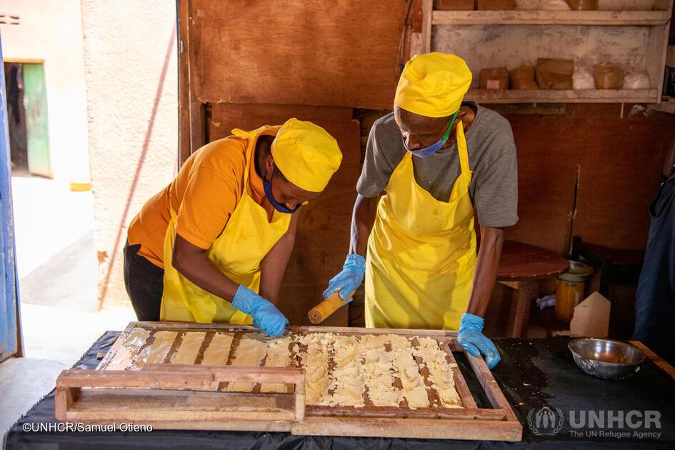 Burundi refugee soap making business thrives after winning Youth Conneckt young innovators award 