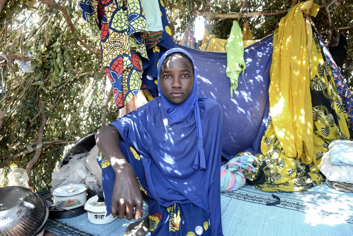 Gewaltsame Auseinandersetzungen in Logone Birni führen zur Vertreibung von Tausenden von Menschen. © UNHCR/Xavier Bourgois