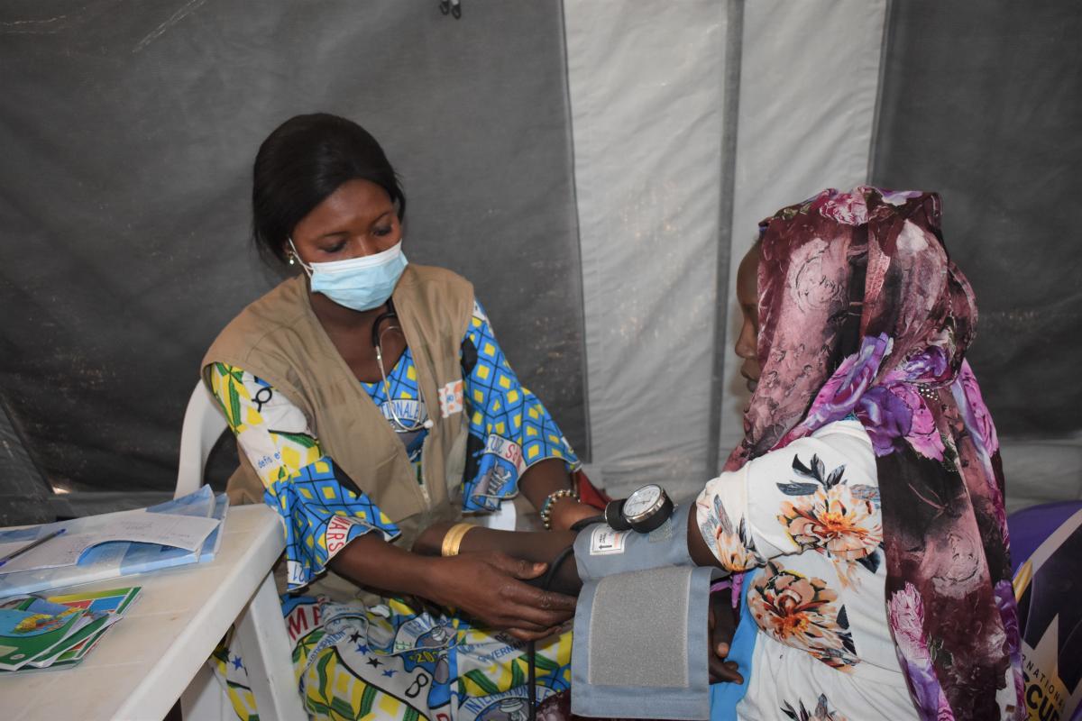 Influx of Cameroonian refugees in chad. Relocation to the Kalambari site. © UNHCR/Aristophane Ngargoune