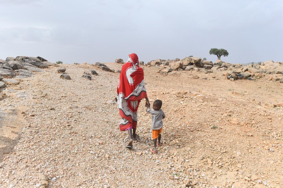 Even before the recent escalation of violence, millions of people had to flee the Darfur region. ©UNHCR/XavierBourgois