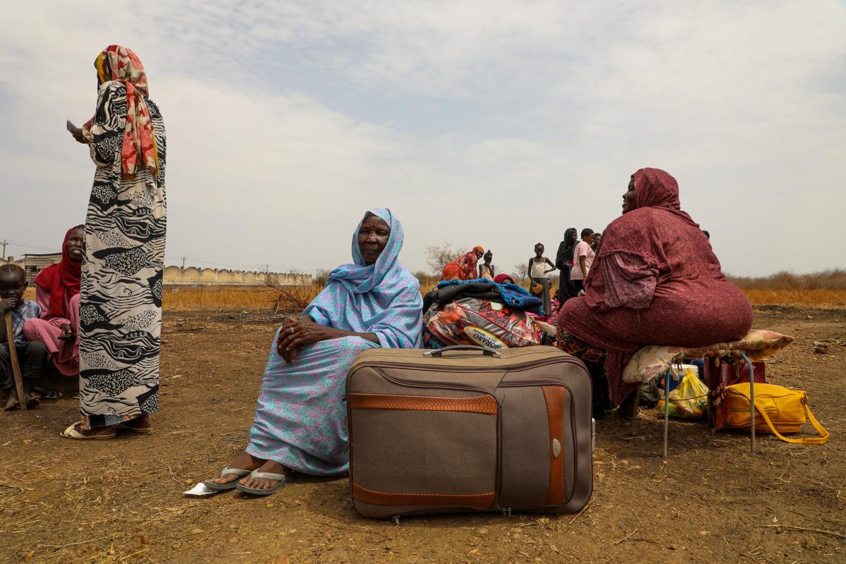 Many people who found refuge in Sudan have decided to return to their countries. © UNHCR/Charlotte Hallqvist