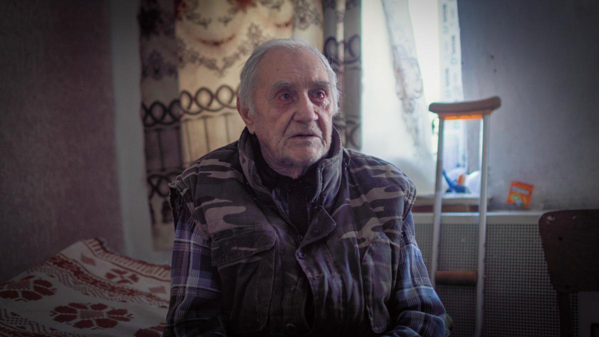 Anton Petrovich wurde bei einem Raketenangriff verletzt. Aufgeben ist für ihn keine Option.