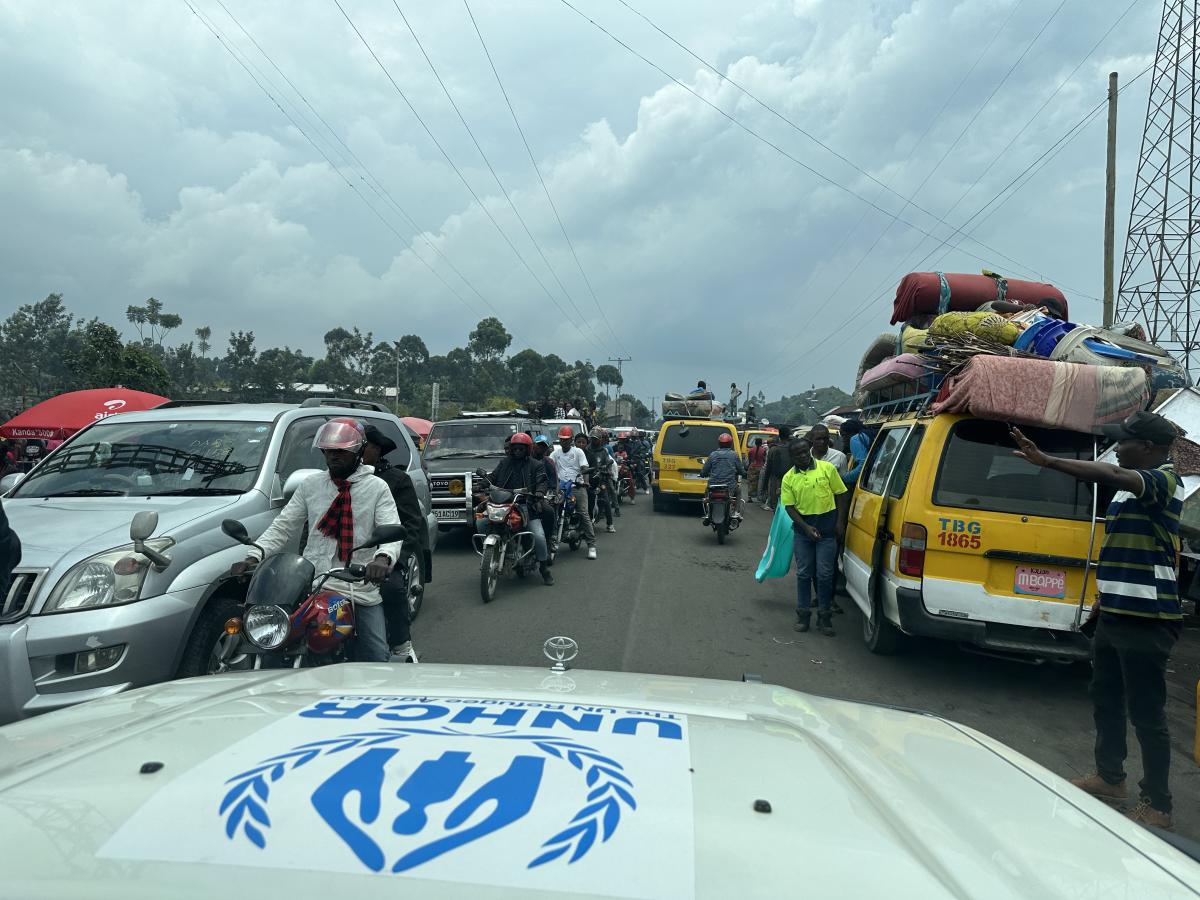 UNHCR is on the ground in the DR Congo to help those displaced by the conflict.