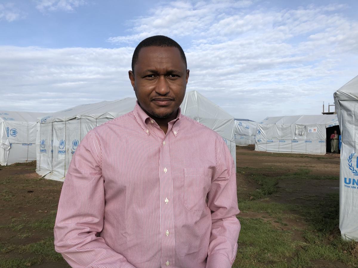 Dr. Mamadou Dian Balde koordiniert die Flüchtlinge des Konflikts im Sudan. Er sagt: 