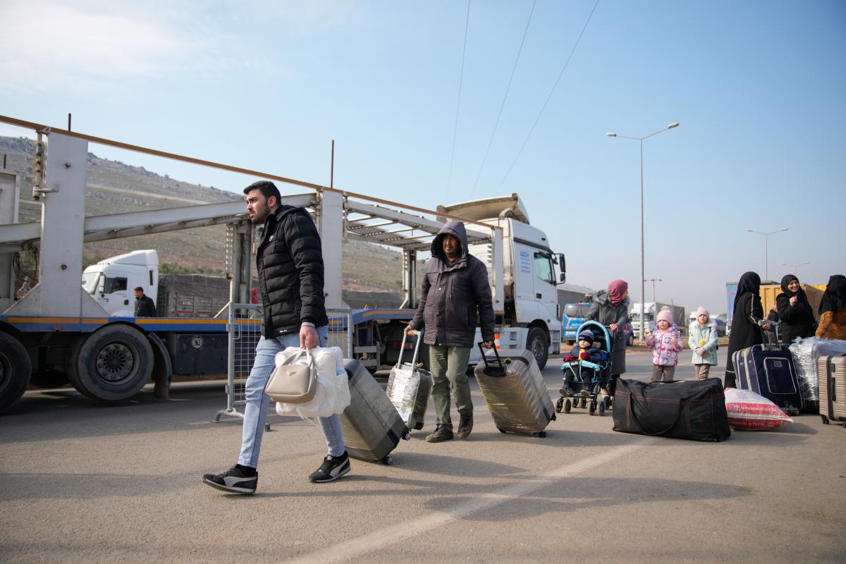 Türkisch-syrische Grenze, Januar 2025 © UNHCR/Emrah Gürel