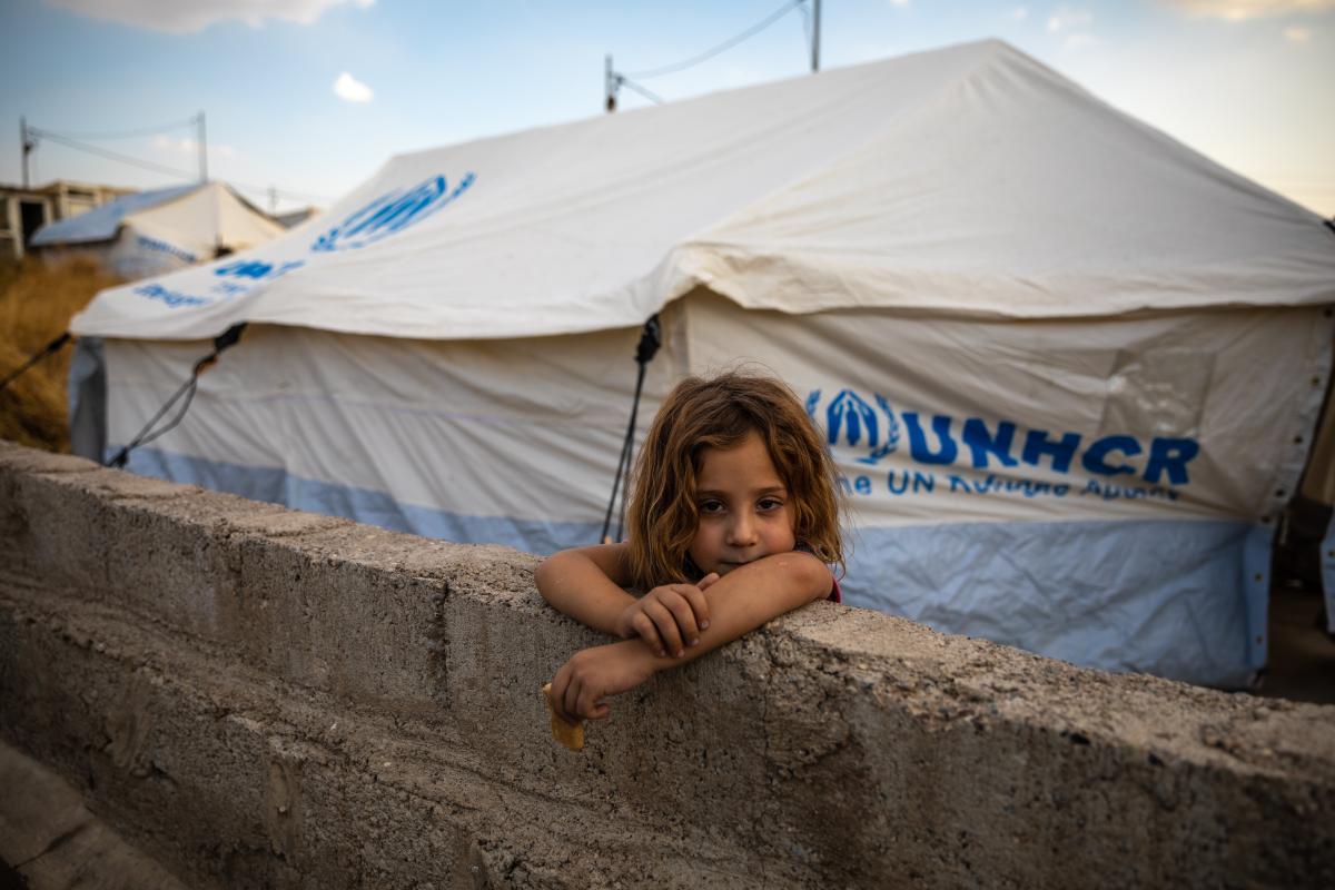 Flüchtlingskinder sind besonders gefährdet, und Kürzungen der Finanzmittel bedrohen sie zusätzlich. © UNHCR/Hossein Fatemi