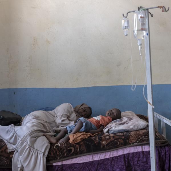 Les réfugiés soudanais, fuyant les hostilités qui font rage dans leur pays, cherchent refuge dans la région frontalière du Tchad