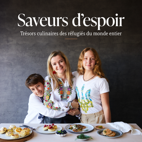 Téléchargez votre livre de recette gratuit avec des recettes de réfugiés