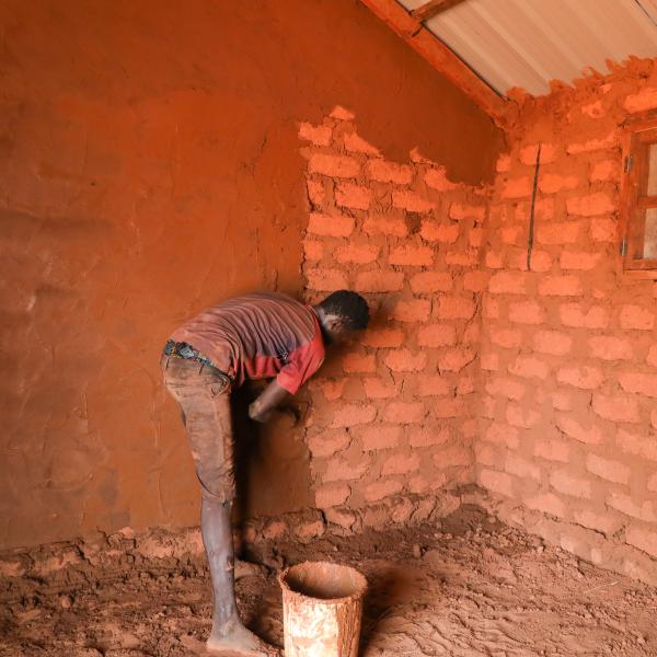 Refugee camp in Chad where many Sudanese are arriving in search of safety